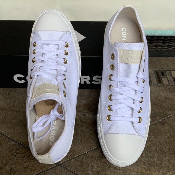 CONVERSE CTAS OX WHITE/PALE PUTTY/WHITE WMNS - Picture 7 of 14